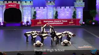 FOOTHILL HS | UDA NATIONALS 2019 HIP HOP | 2ND PLACE