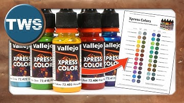 Xpress Colors – FULL REVIEW: all paints on white primer & Slapchop + free overview PDF (Vallejo, TWS