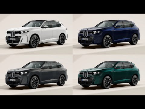All New 2027 BMW X5 - COLOURS