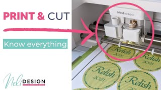 When to use Flatten (or not) to Print and Cut in Cricut Design Space