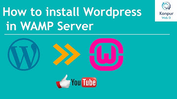 how to install wordpress on wamp server in hindi