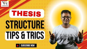 Structuring Ph.D. Thesis | all Step Guide | M-Tech Thesis |By Dr.Prashant Singh | Research Samadhan