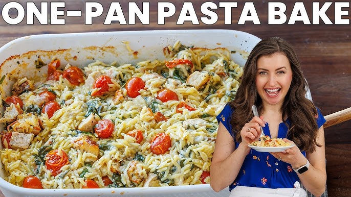 Chicken Orzo Bake