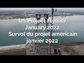 US Project Flyover January 2022 | Survol du projet américain janvier 2022