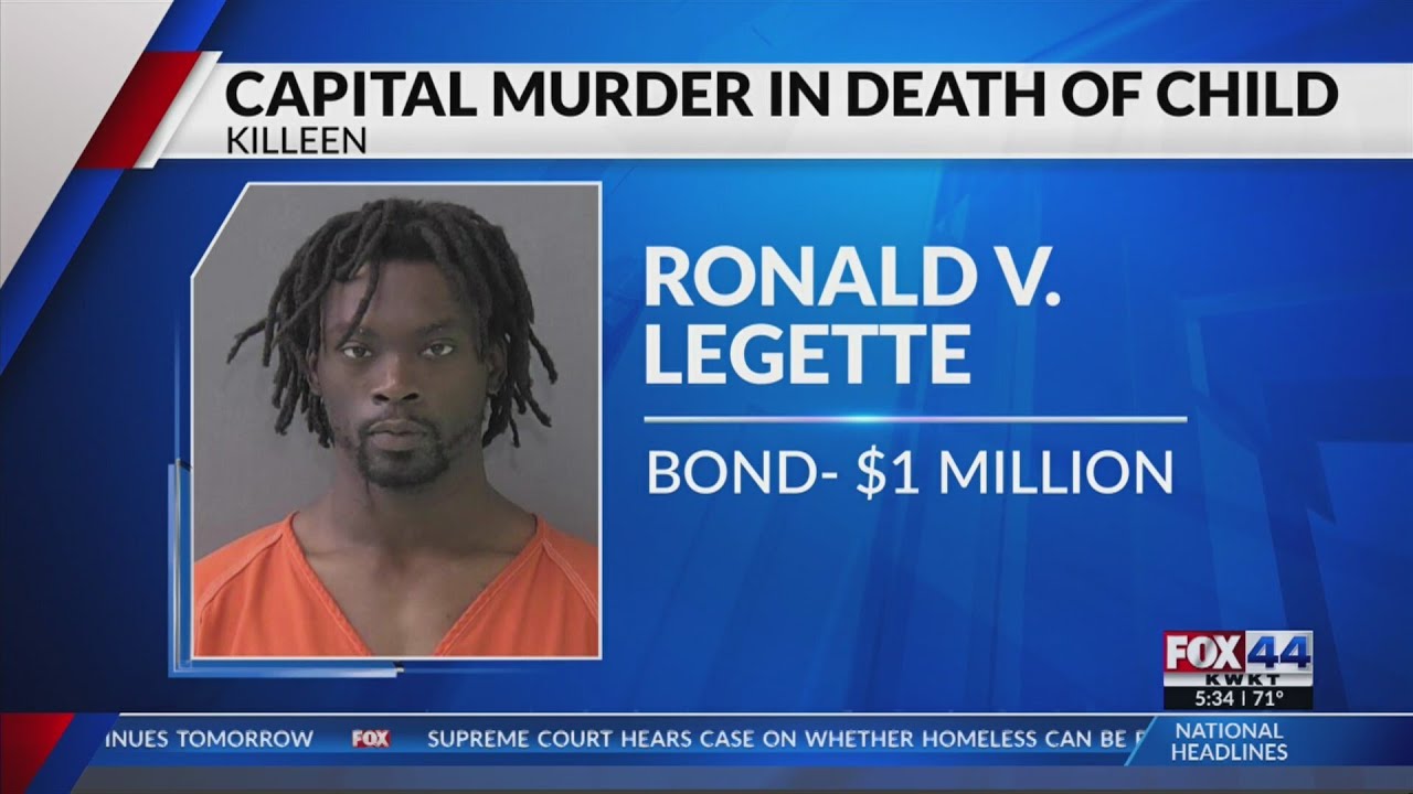 Man charged with capital murder in Killeen child death - YouTube