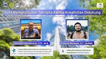 SEMINAR NASIONAL // Innovating Urban Futures: Creative Economy in Sustainable City-Making