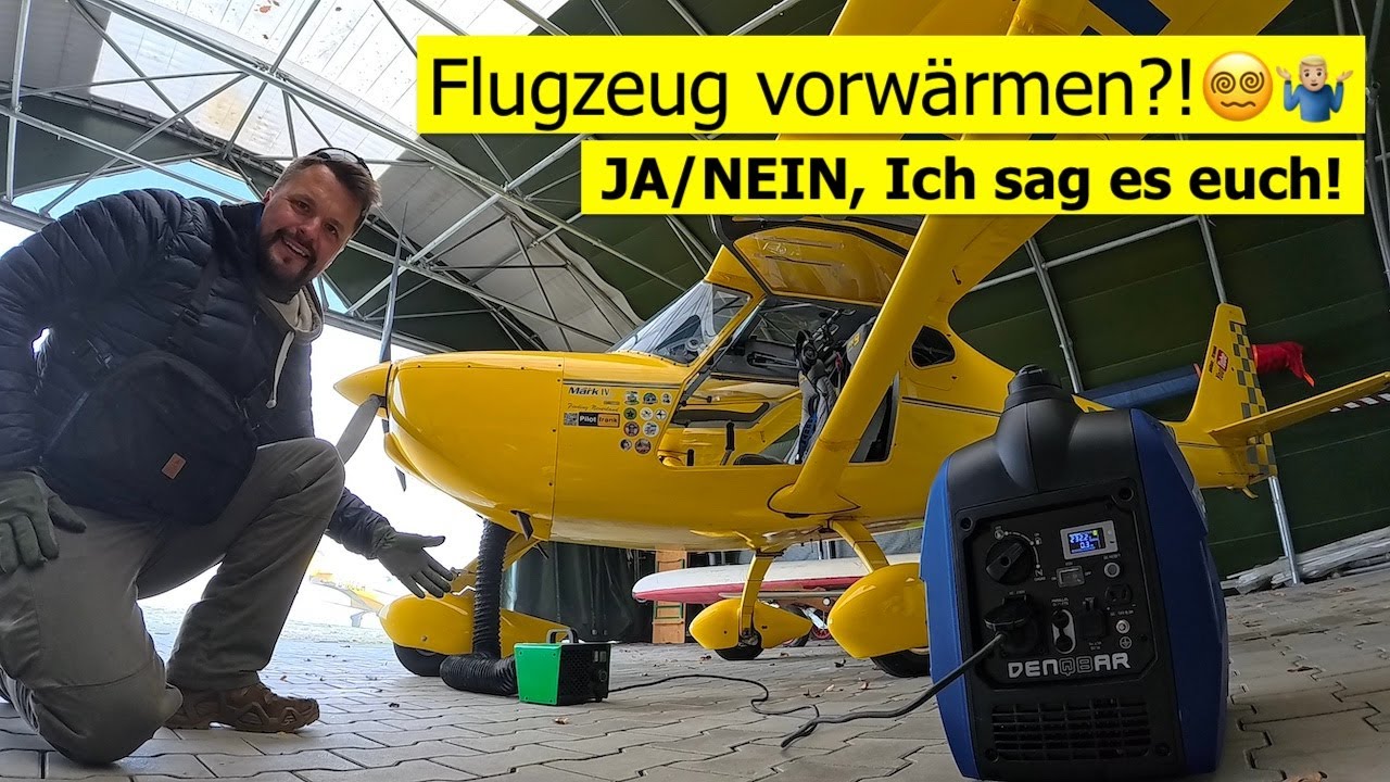 Flugzeugmotor vorwärmen, macht das Sinn? FK9 fliegt