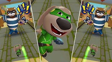 Talking Tom Hero Dash; Talking Ben_Gameplay Walkthrough (Android/iOS) Gameplay