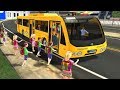 Bus High School City 2018: Driving Simulator #w | Games for Android 2018 | Android GamePlay FHD