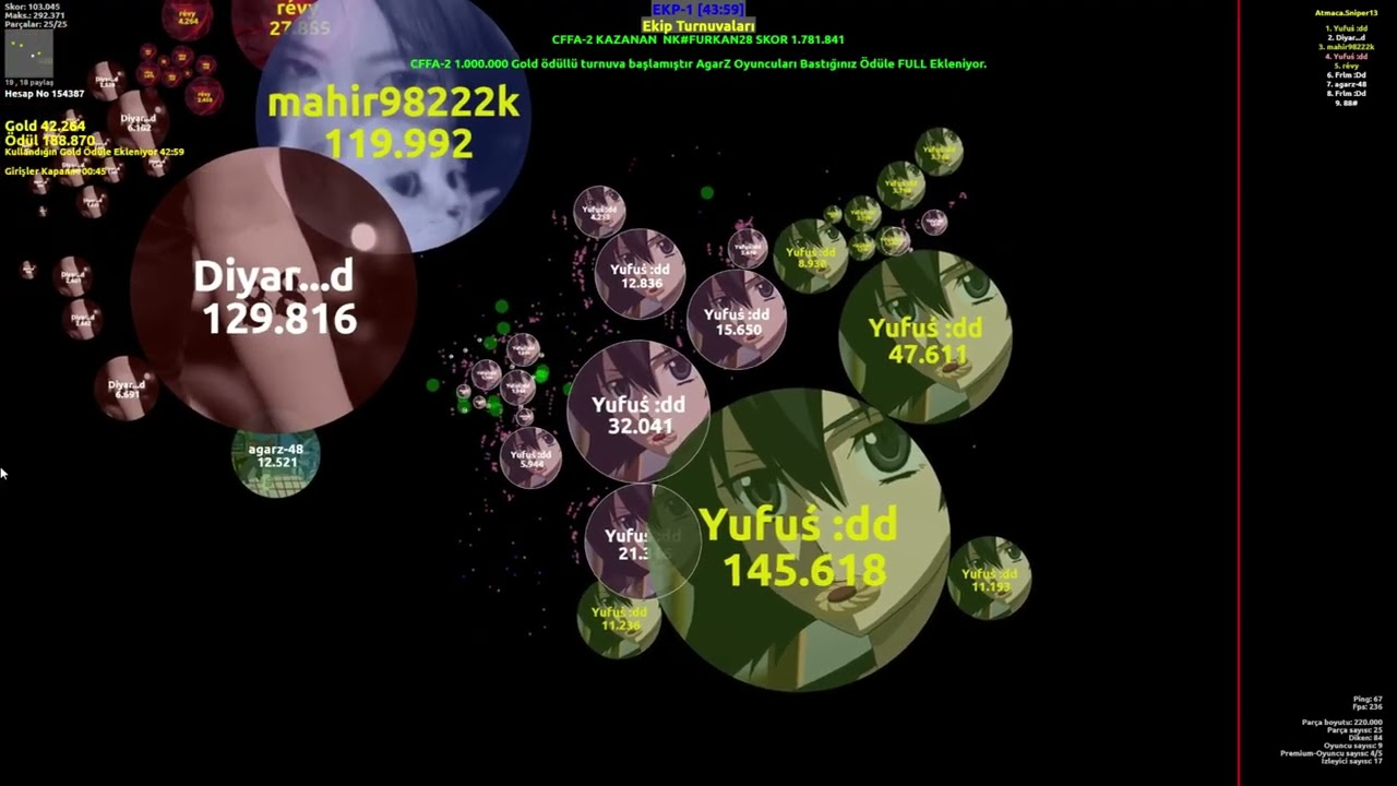 #AGARZ YUFUS-MAHİR982 VS FIRLAMA-DİYARSİNS ÖDÜL 20M