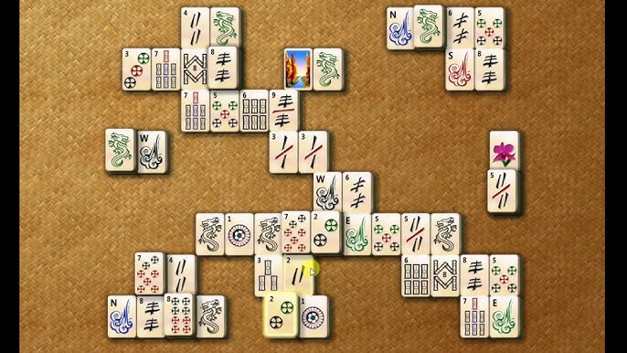 lets play games that come with your computer part 4: mahjong titans dragon  map 