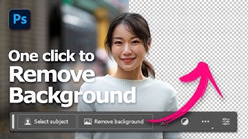 How to remove background in Photoshop in one click, with Contextual Task Bar
