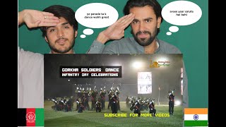 Amazing Dance Performance by Indian Armys 14 Gorkha Regimental Centre Soldiers AFGHAN REACTION