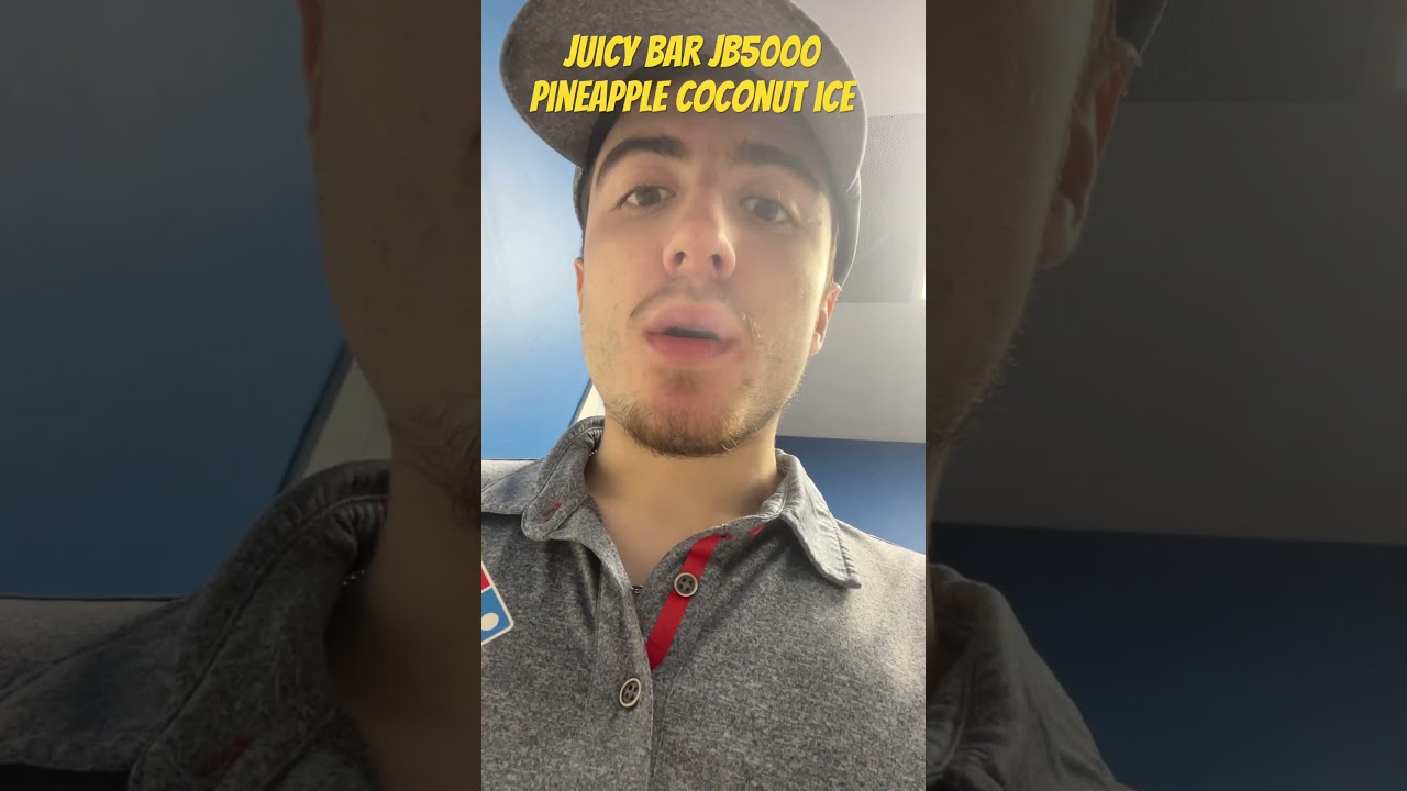 Juicy Bar JB5000 Pineapple coconut ice 