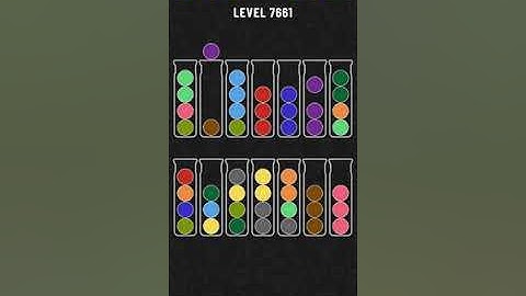 Ball Sort Puzzle Level 7661