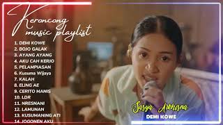 SASYA ARKHISNA - DEMI KOWE | DC.CONGYENG FULL ALBUM KERONCONG MODERN 2025 || BANDAR KERONCONG