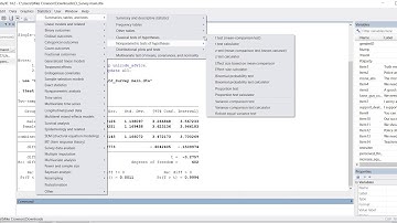 Independent samples t test using Stata (April 2020)