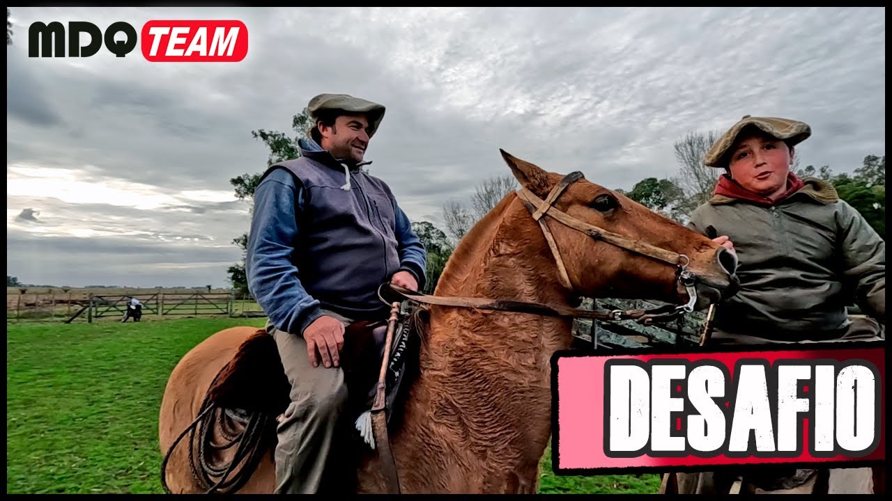 VIDA CAMPESTRE - DESAFIO DE PADRE A HIJO