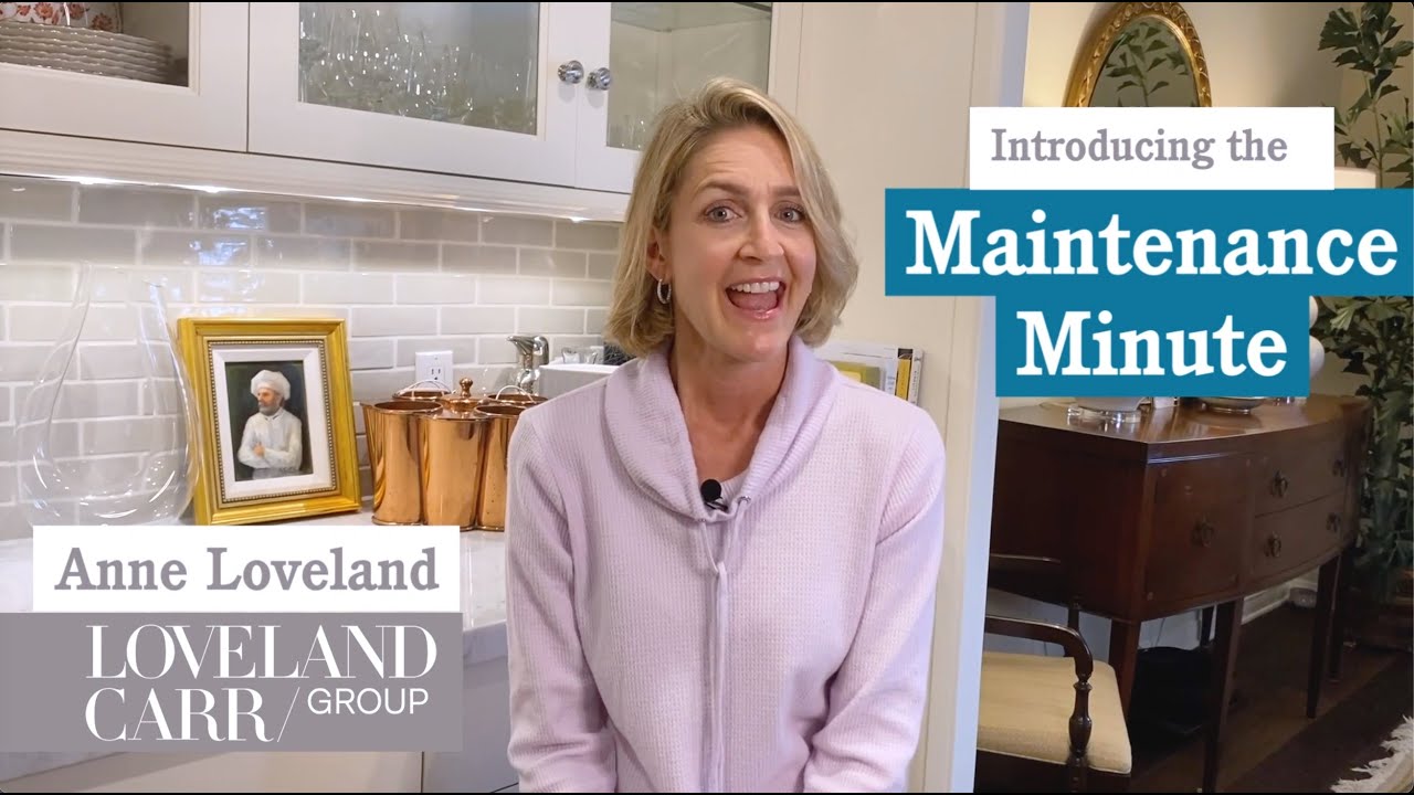 Introducing The Maintenance Minute!