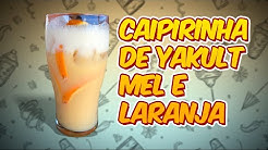 Caipiroska de Yakult com Laranja e Mel - AllCool #341