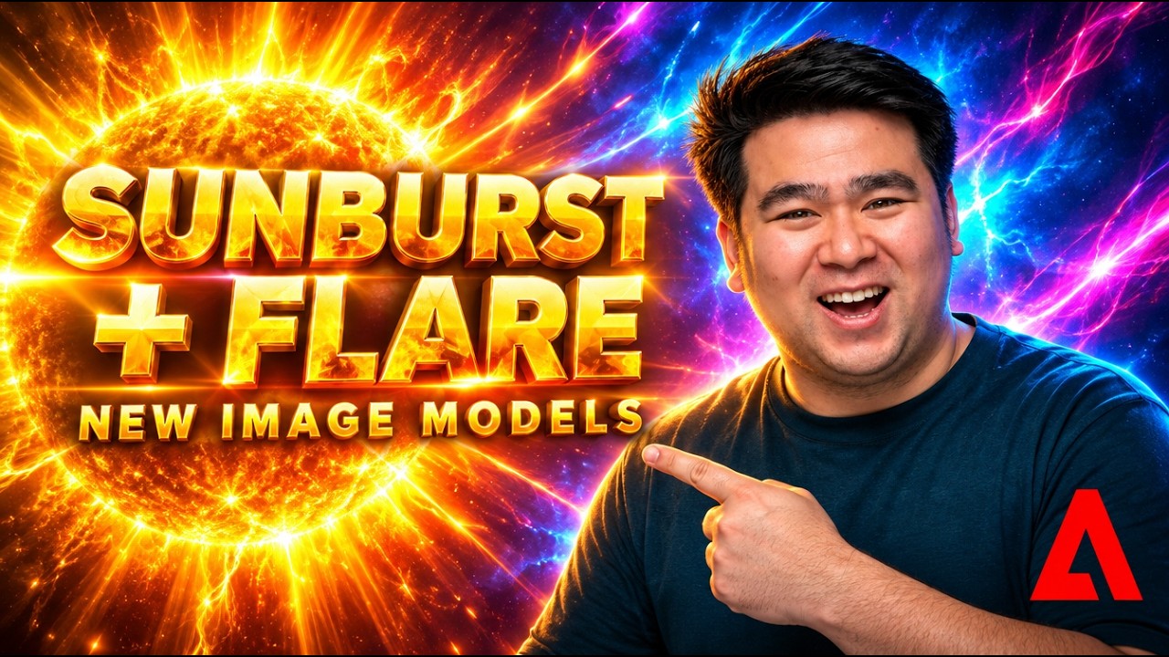 GPT Images Flare and Sunburst on Adobe Firefly!
