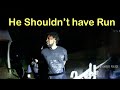 Fleeing Felon Crashes into a House