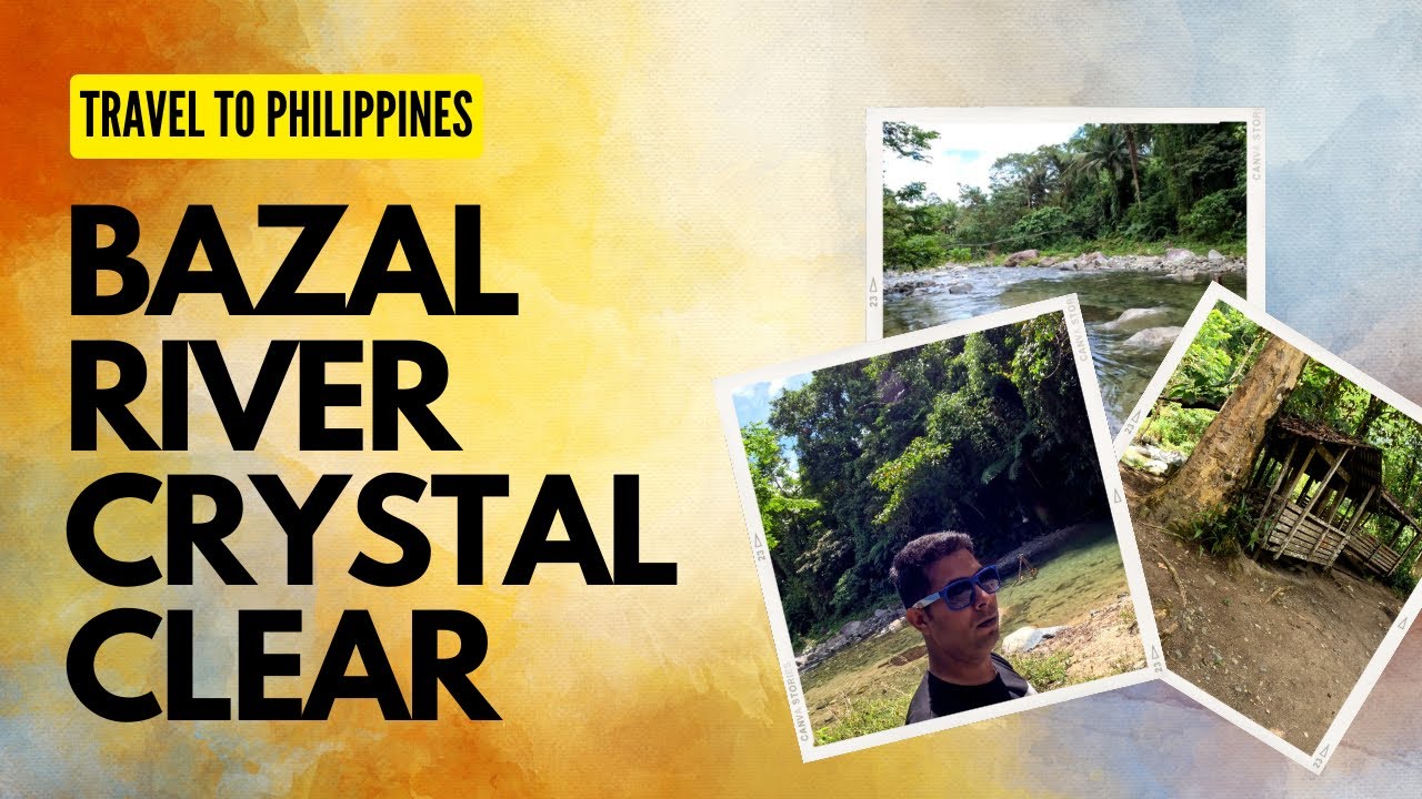 Bazal Fresh water River 4k - Travel to Philippines maria aurora baler vlog touring the unexplored