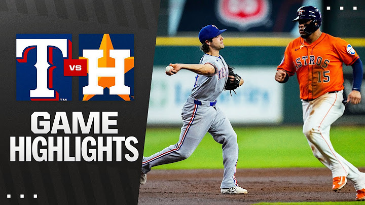 Rangers vs. Astros Game Highlights (7/11/25) | MLB Highlights