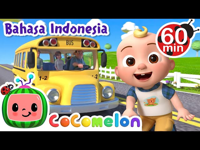 Roda-Roda Bis | @CoComelonIndonesia | Favorit CoComelon | Nursery Rhymes Terbaik | Lagu Anak class=