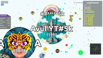 AGAR.IO SERVER TAKEOVER WITH BOTS #533 || OP-BOTS.COM