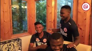 ANGALIA LUIS MIQUSSON AKITAMBULISHWA KWA WENZIE KATIKA KAMBI YA UTURUKI /KAMKUMBUKA BOKO 😂😂