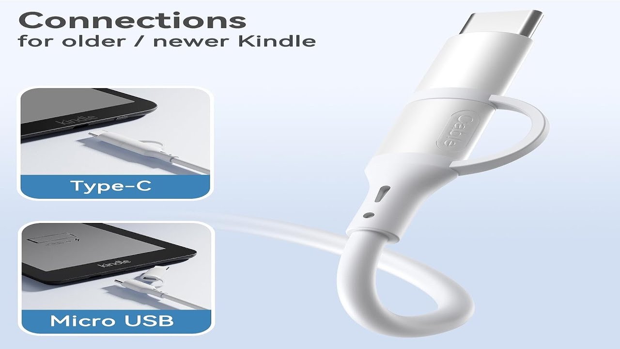 Charger Cord Replacement for Amazon Kindle Paperwhite, Fire HD Tablet