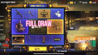 😱 Buying New Legendary LK24- The Vault CODM | GOLD DIGGER DRAW Cod Mobile