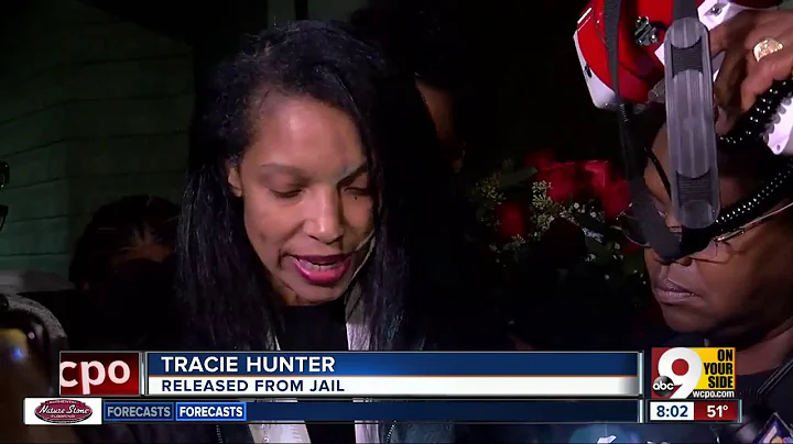 Tracie Hunter released from jail: 'I am still here.'