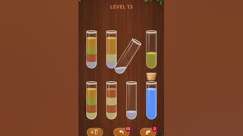 Sort Em All -- Water Puzzle / Level 11 - 15  /  جرب لعبة فرز المياه الملونة