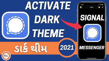 How to enable DARK Theme in Signal messenger | Activate Dark Mode | Nirmaan Life