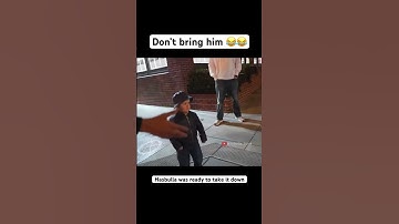 Hasbulla vs a dog 😂 #hasbulla #hasbullah #hasbullahushetskiy