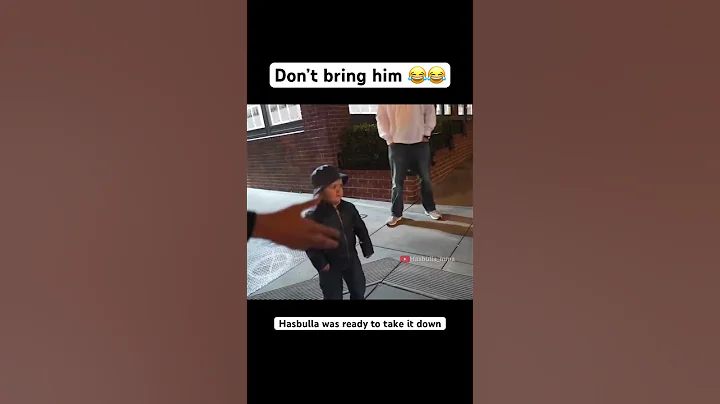 Hasbulla vs a dog 😂 #hasbulla #hasbullah #hasbullahushetskiy