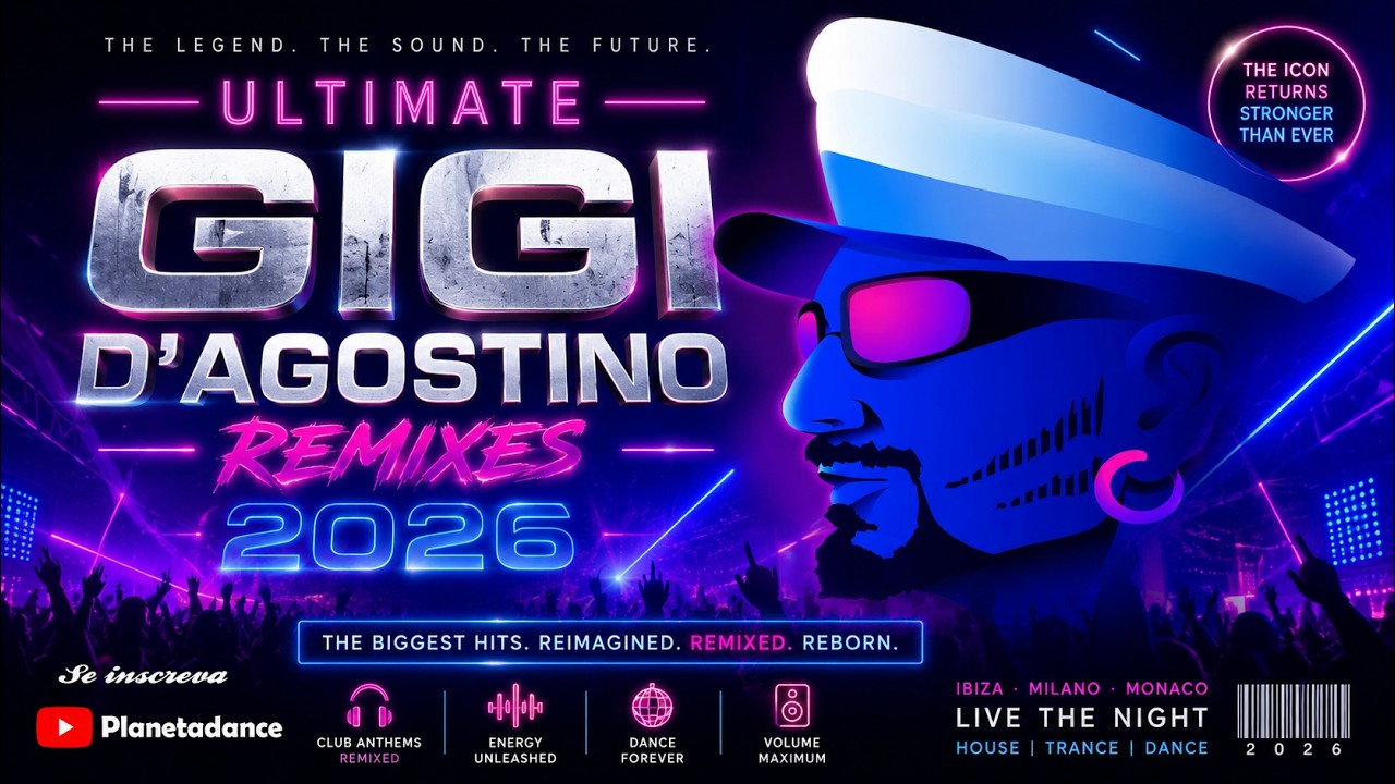 ULTIMATE GIGI D'AGOSTINO REMIXES 2026 🔥 EPIC ITALODANCE MEGAMIX