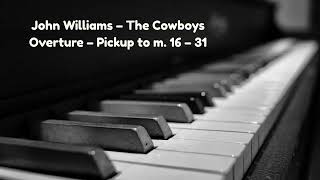 John Williams – The Cowboys Overture – Pickup to m  16 – 31