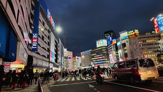 東京 / 池袋 2024年1月【4K HDR】