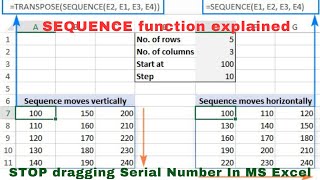 Exclusive Excel tips: Master the sequence function now Wealth