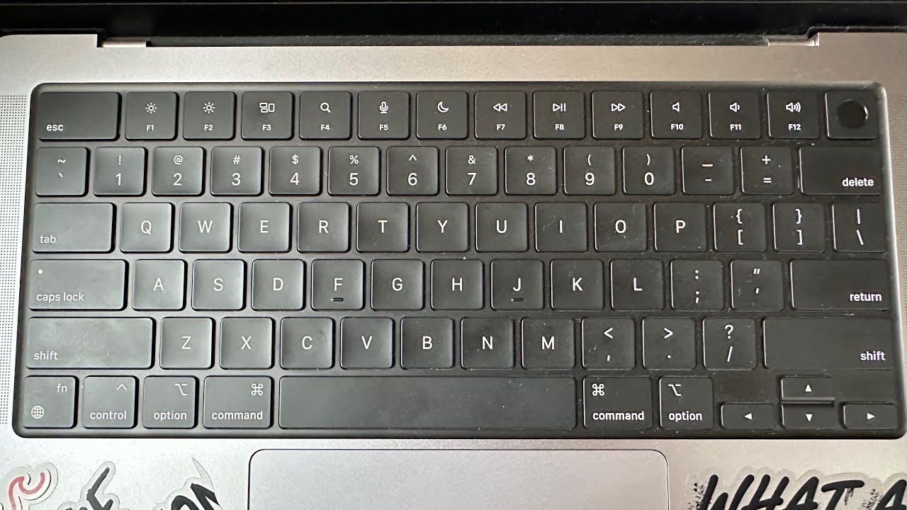 MacBook 14 pro keyboard clicking sound YouTube