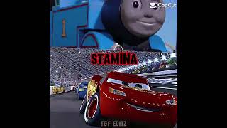 Thomas vs lightning McQueen