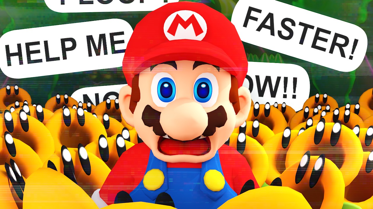 Mario Wonder FINALE, but I made the Flower Ai