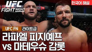 [UFC] 라파엘 피지예프 vs 마테우슈 감롯
