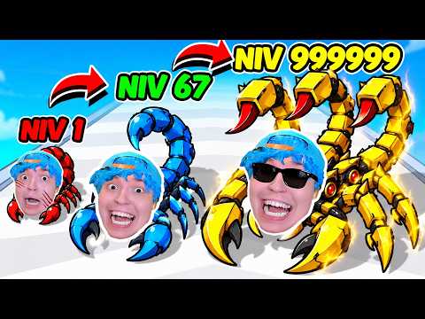 EVERY SECOND THE SCORPION GETS STRONGER UP TO 999,999 GIANT!! 🦂