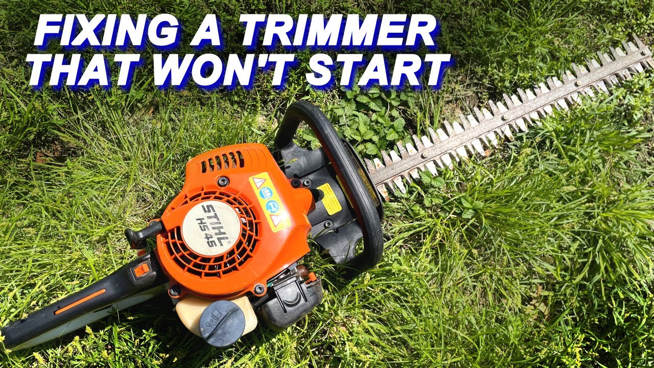 Fixing A Stihl Hedge Trimmer That Won't Start