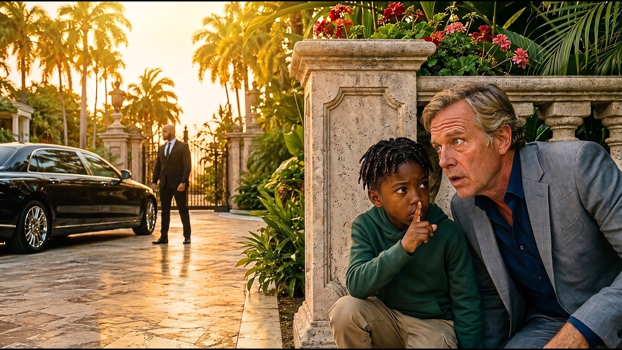 A Black Boy Stopped a Millionaire and Said "Don't Move, Moments Later, He Couldn't Believe His Eyes.