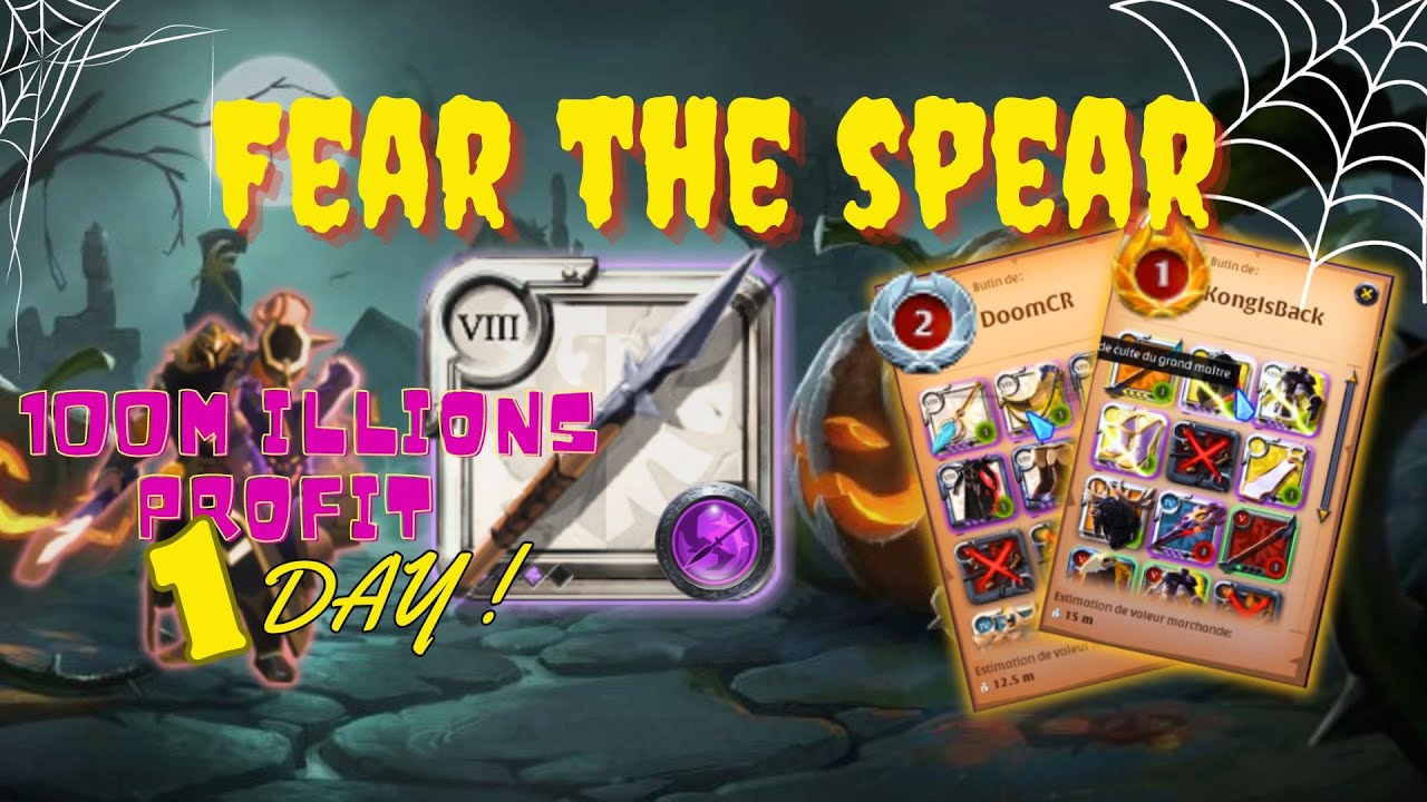 Spear gameplay│GVEAWAY │MIST │Best WEAPON For solo mist PvP. FEAR y spear #3